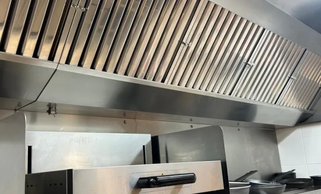 hotte cuisine après intervention